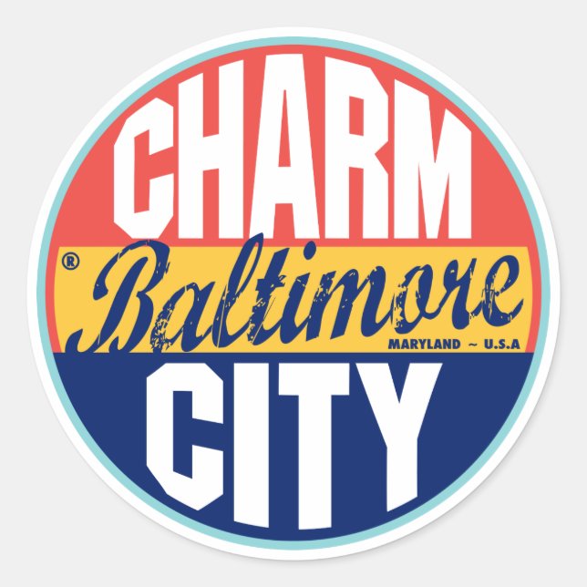 Baltimore Vintage Label (Front)