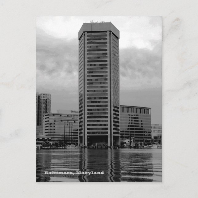 Baltimore World Trade Centre Postcard (Front)