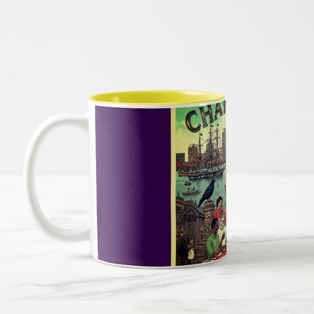 Baltimore's Best: Harbour, Crabs, & Poe Mug (Left)