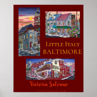 Baltimore's Little Italy poster