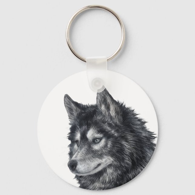 Balto Dog Key Ring (Front)