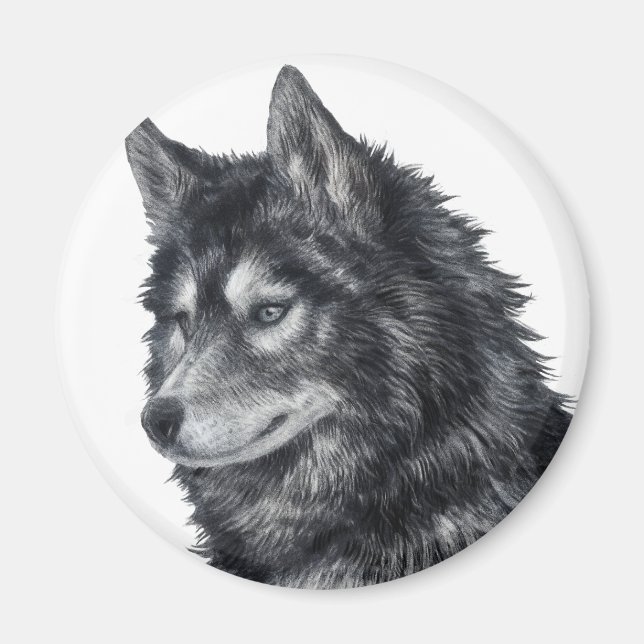 Balto Dog Magnet (Front)