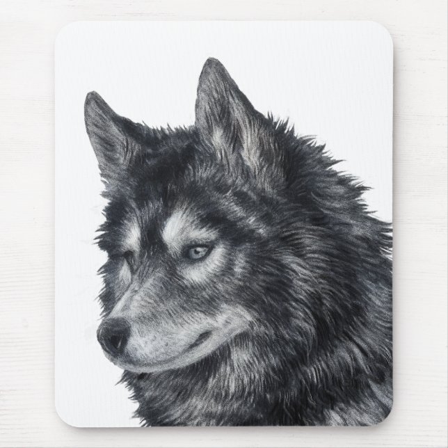 Balto Dog Mouse Pad (Front)