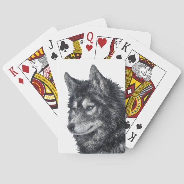 Balto Dog Playing Cards (Back)