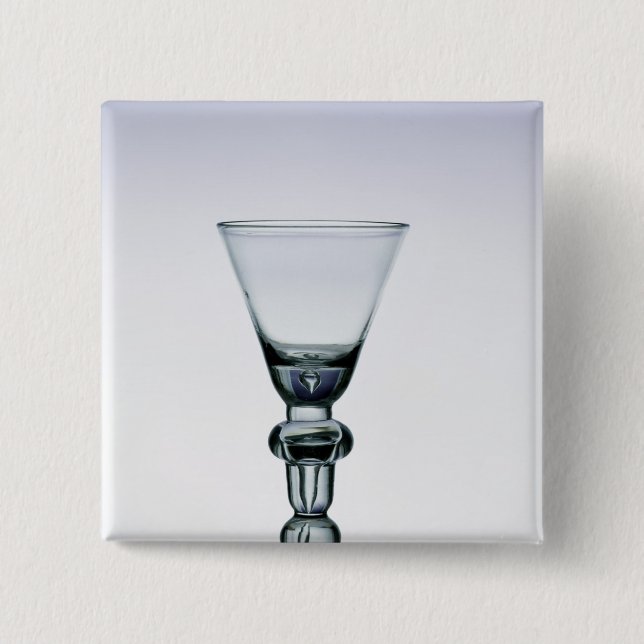 Baluster stem goblet, c.1700-20 15 cm square badge (Front)