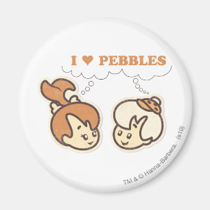Bam Bam loves PEBBLES™ Magnet
