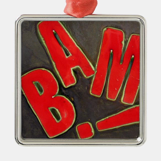 BAM! Ornament (Front)