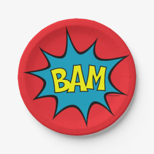 BAM! PAPER PLATE