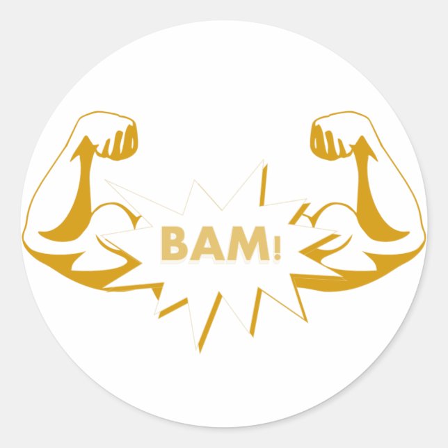 BAM! sticker (Front)