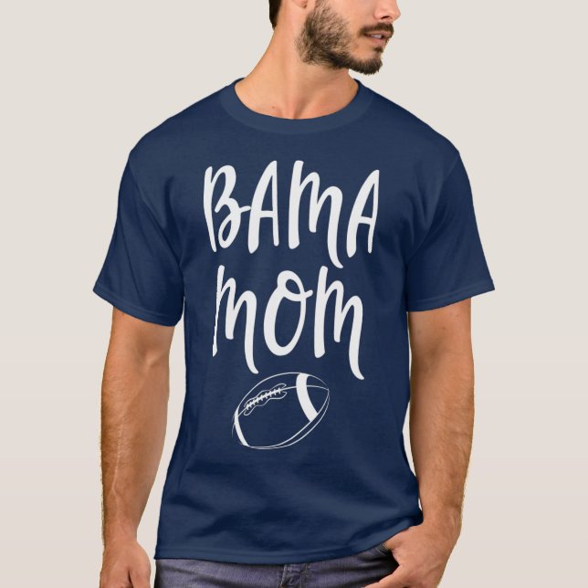 Bama Mum Alabama Mother T-Shirt (Front)