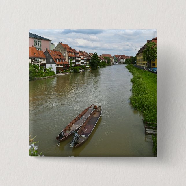 Bamberg 15 Cm Square Badge (Front)