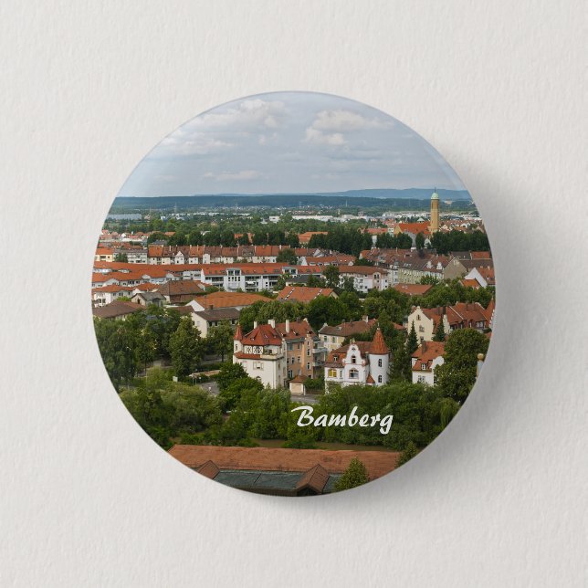 Bamberg 6 Cm Round Badge (Front)