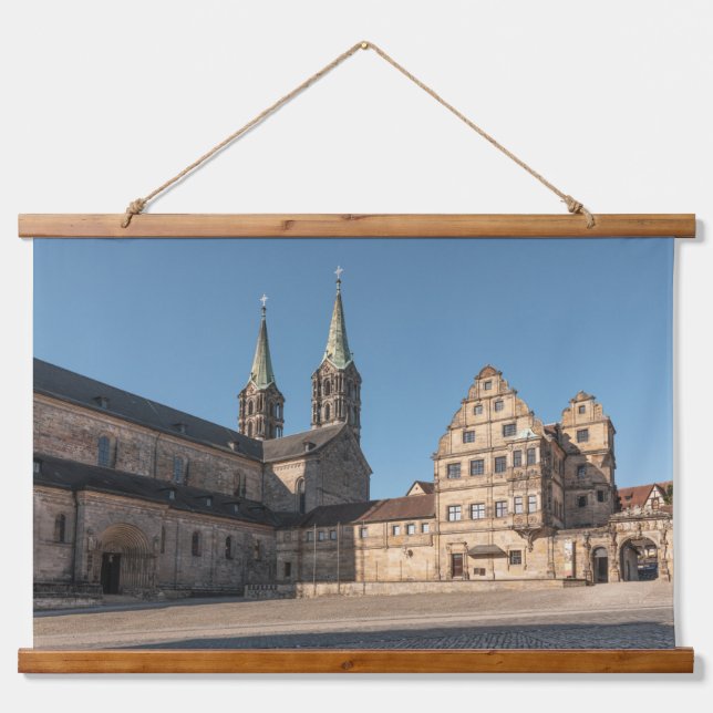 Bamberg Cathedral, Germany Hanging Tapestry (Front)