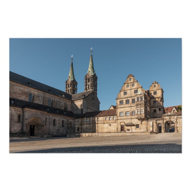 Bamberg Cathedral, Germany Poster (Front)