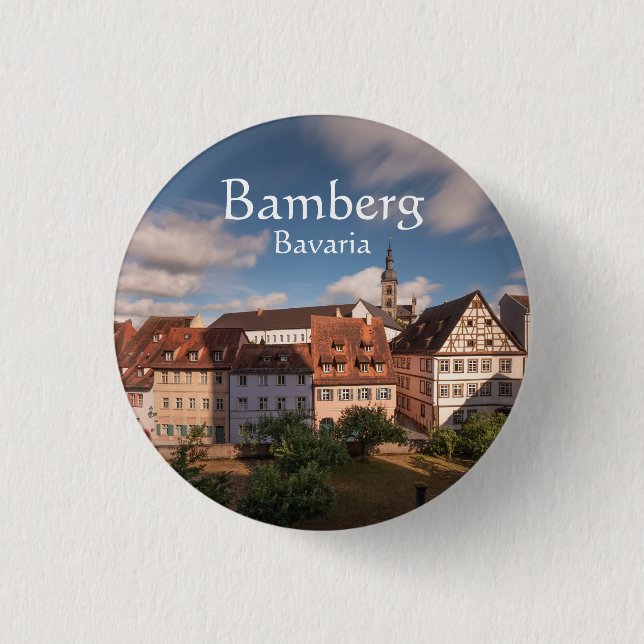 Bamberg Germany 3 Cm Round Badge (Front)