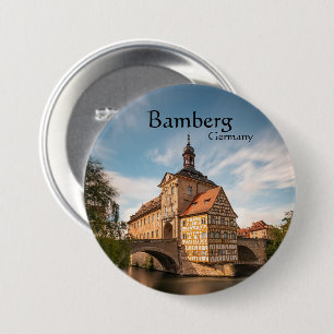 Bamberg Germany 7.5 Cm Round Badge