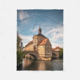Bamberg Germany Fleece Blanket