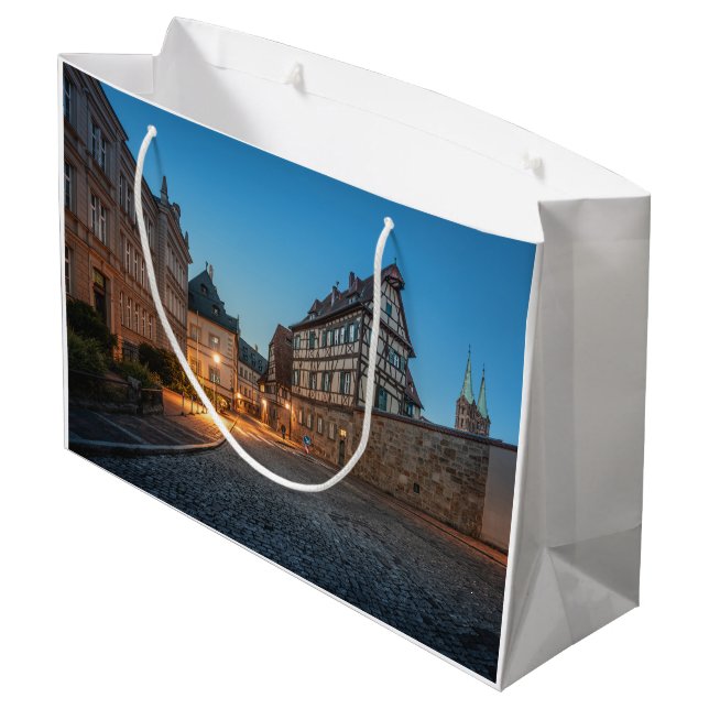 Bamberg Germany Large Gift Bag (Back Angled)