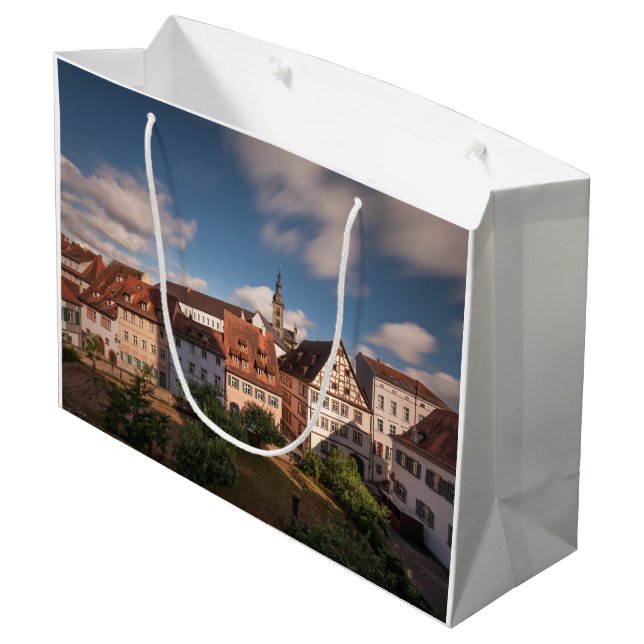 Bamberg Germany Large Gift Bag (Back Angled)