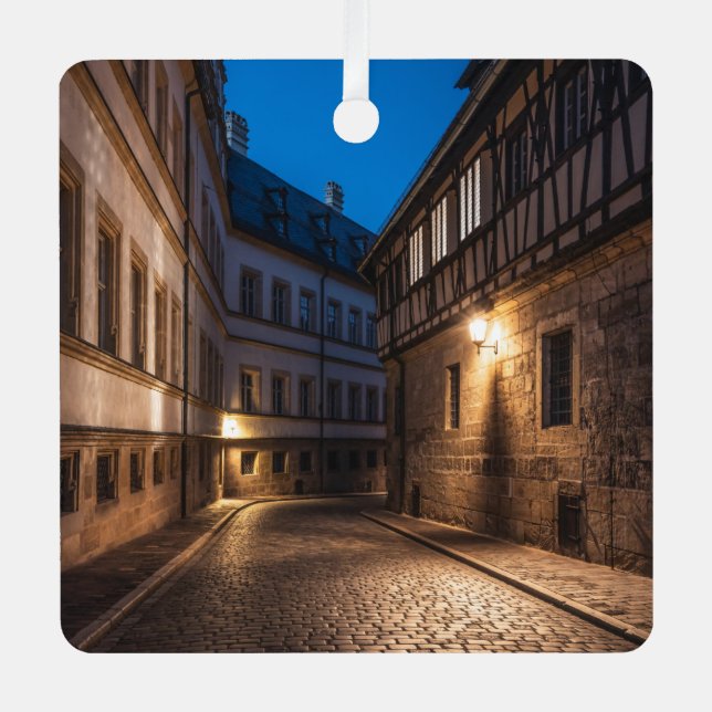 Bamberg Germany Metal Tree Decoration (Front)