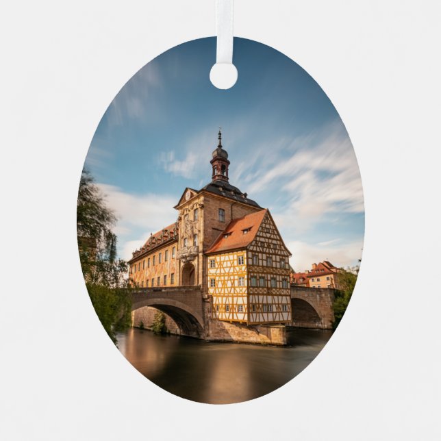 Bamberg Germany Metal Tree Decoration (Front)
