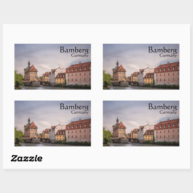 Bamberg Germany Rectangular Sticker (Sheet)
