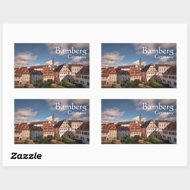 Bamberg Germany Rectangular Sticker (Sheet)