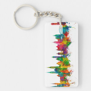 Bamberg Germany Skyline Key Ring