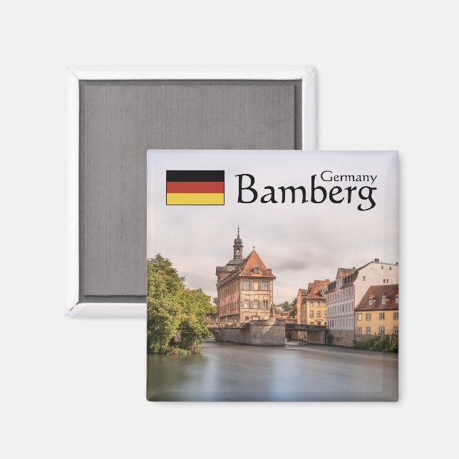 Bamberg Germany Souvenir Magnet (Front/Back)
