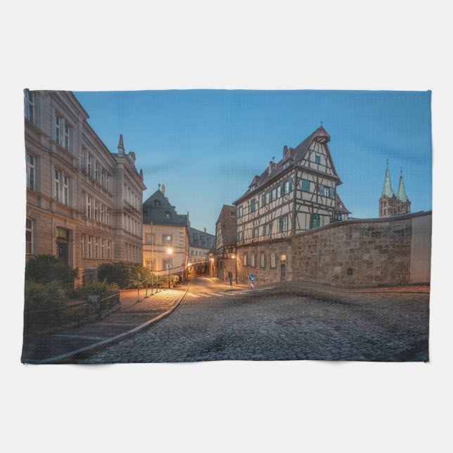 Bamberg Germany Tea Towel (Horizontal)