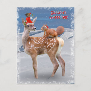 Bambi and Friends Postcard