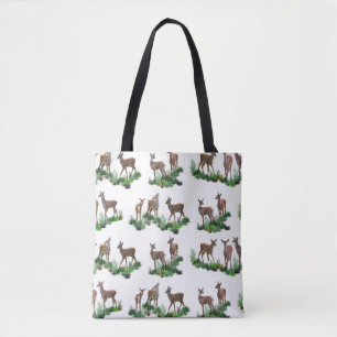 Bambi Meadow All Over Print Bag
