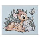 Bambi & Thumper Sitting In The Flowers