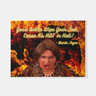 Bambi's Advice Door Mat