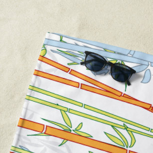 Bamboo 3 beach towel
