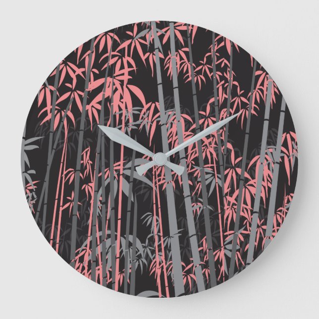 Bamboo 5 large clock (Front)