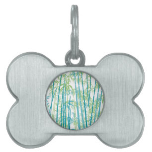 Bamboo 6 pet ID tag