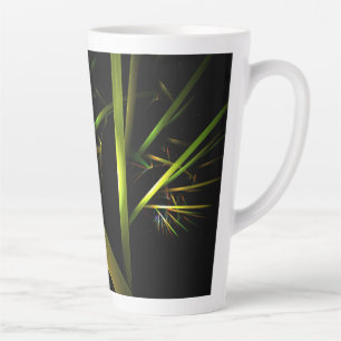 Bamboo Abstract Latte Mug