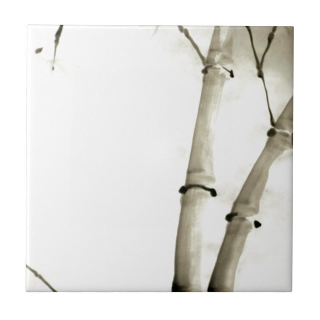 Bamboo and leaves tile (Front)