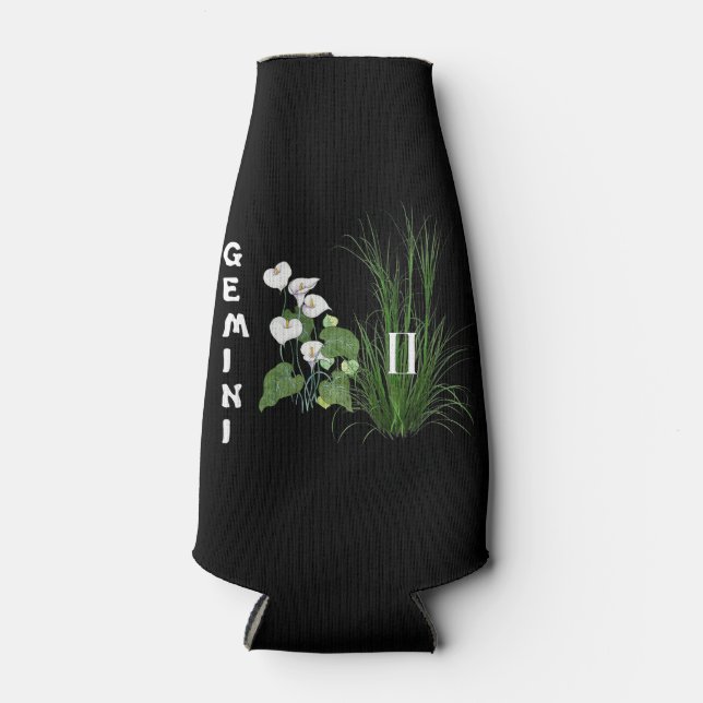 Bamboo and Lily Gemini Bottle Cooler (Front)