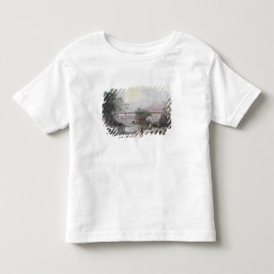 Bamboo Aqueduct at Hong Kong, engraved by Henry Ad Toddler T-Shirt