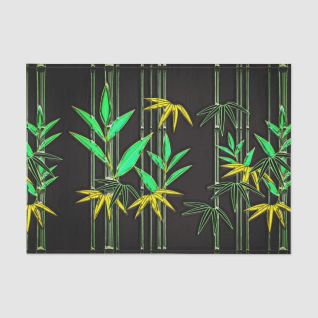 Bamboo Art 3 Tissue Paper (Front)