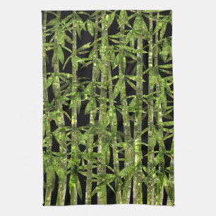 Bamboo Art 4 Kitchen Towels