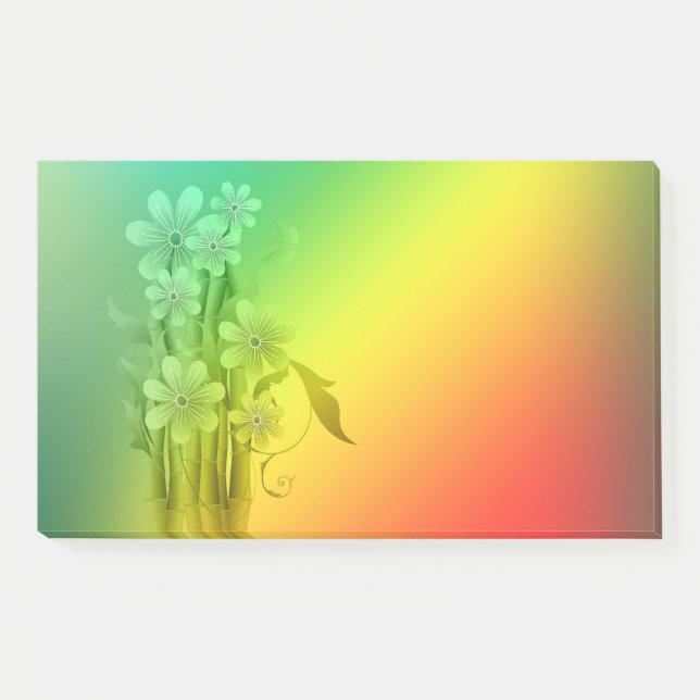 Bamboo Art 7A Post-it Notes (Front)