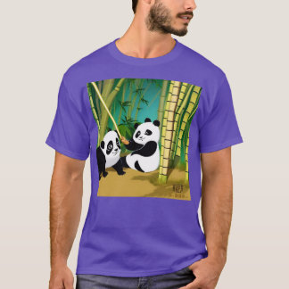Bamboo Babe Panda Graphic T-Shirt
