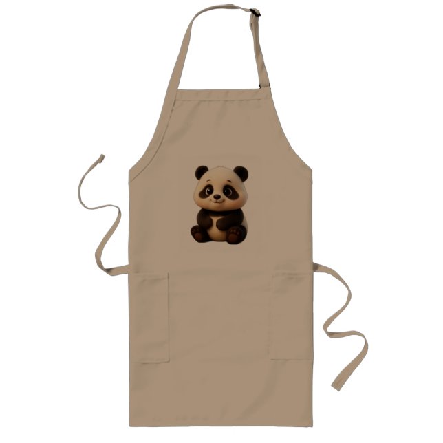 - "Bamboo Baby" – Long Apron (Front)