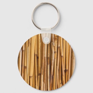 Bamboo Background Key Ring