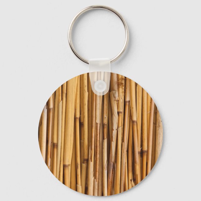 Bamboo Background Key Ring (Front)