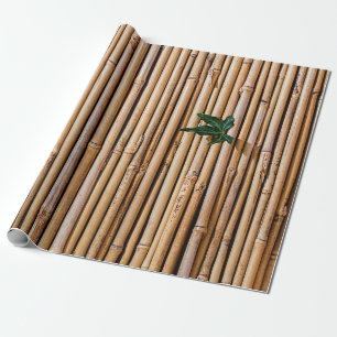Bamboo barrier screen fence wrapping paper