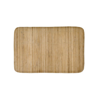 Bamboo bath bath mat